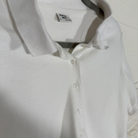 Aritzia | Sunday Best | Polo Cropped Shirt | Size S - Picture 4 of 5